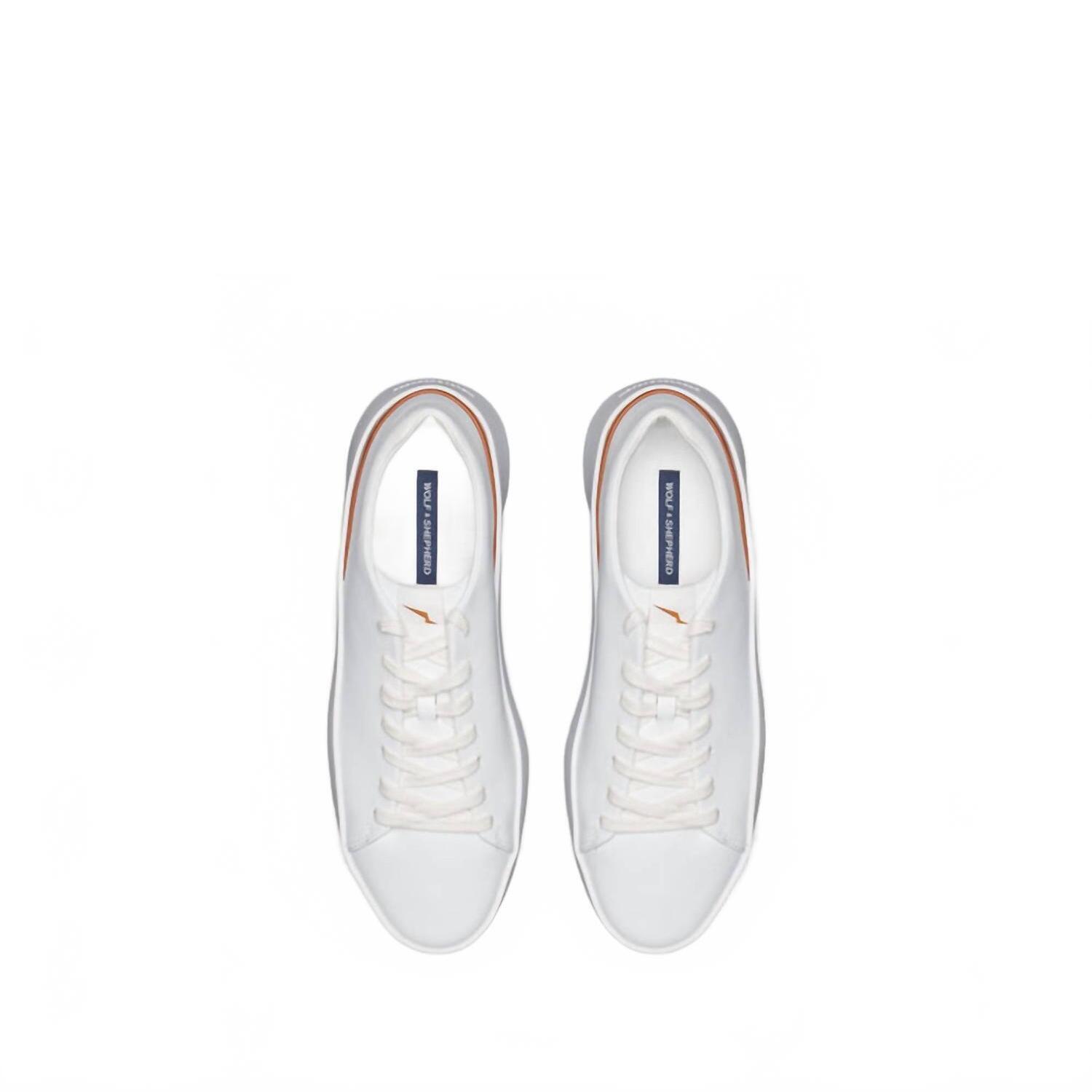 New Wolf & Shepherd Women's Cruise Lo Casual Sneakers In White — image 4 of 6